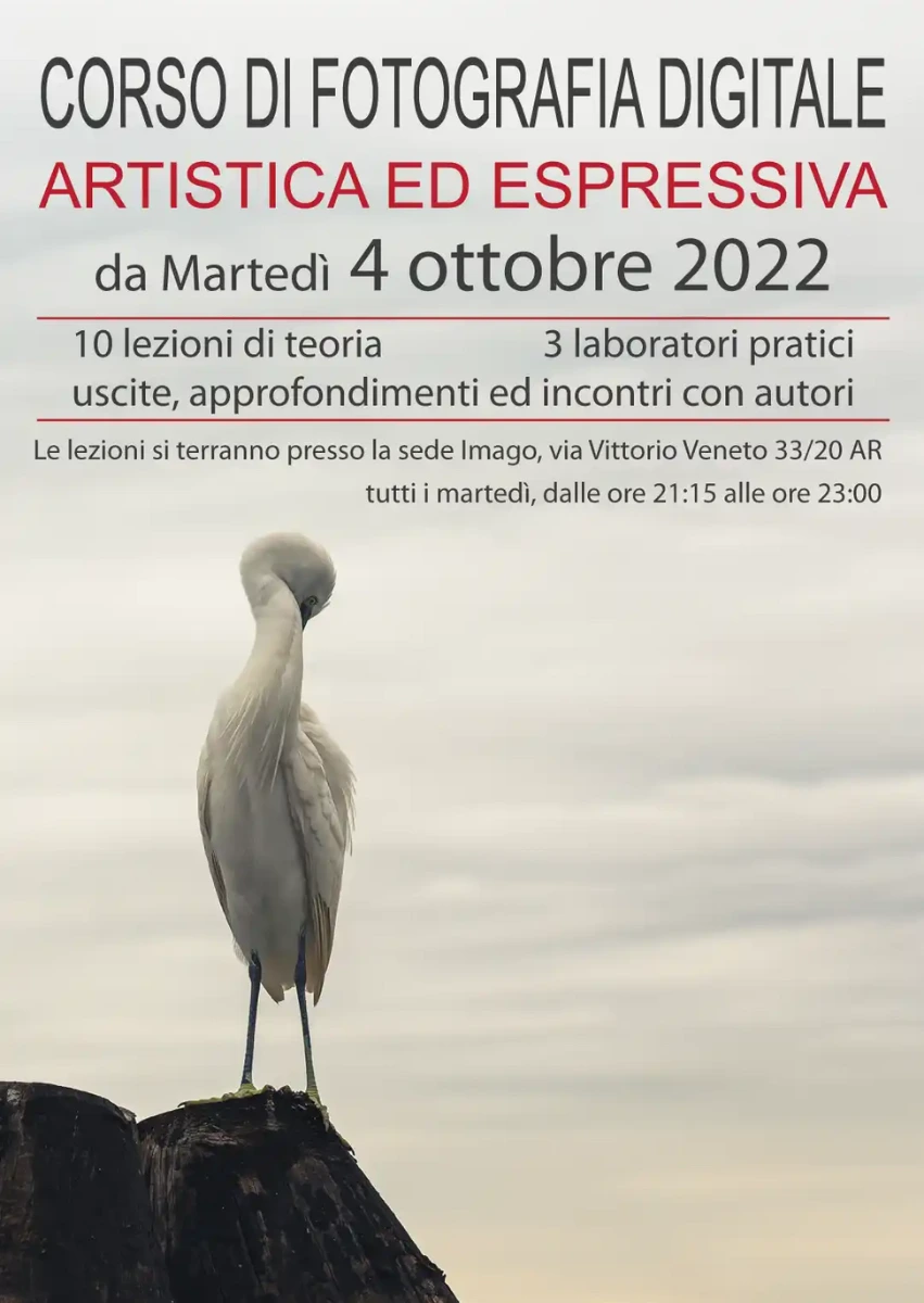 Corso di fotografia 2022